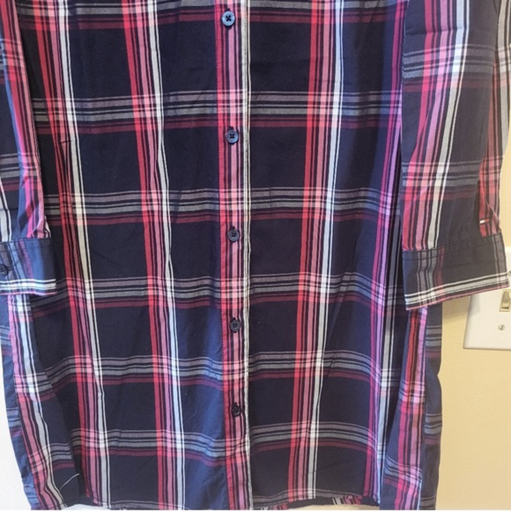 Tommy Hilfiger plaid shirt dress - Picture 10 of 11